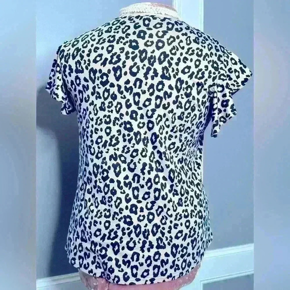 PrinStory Women's Animal Print Top (W1) - Picture 4 of 8